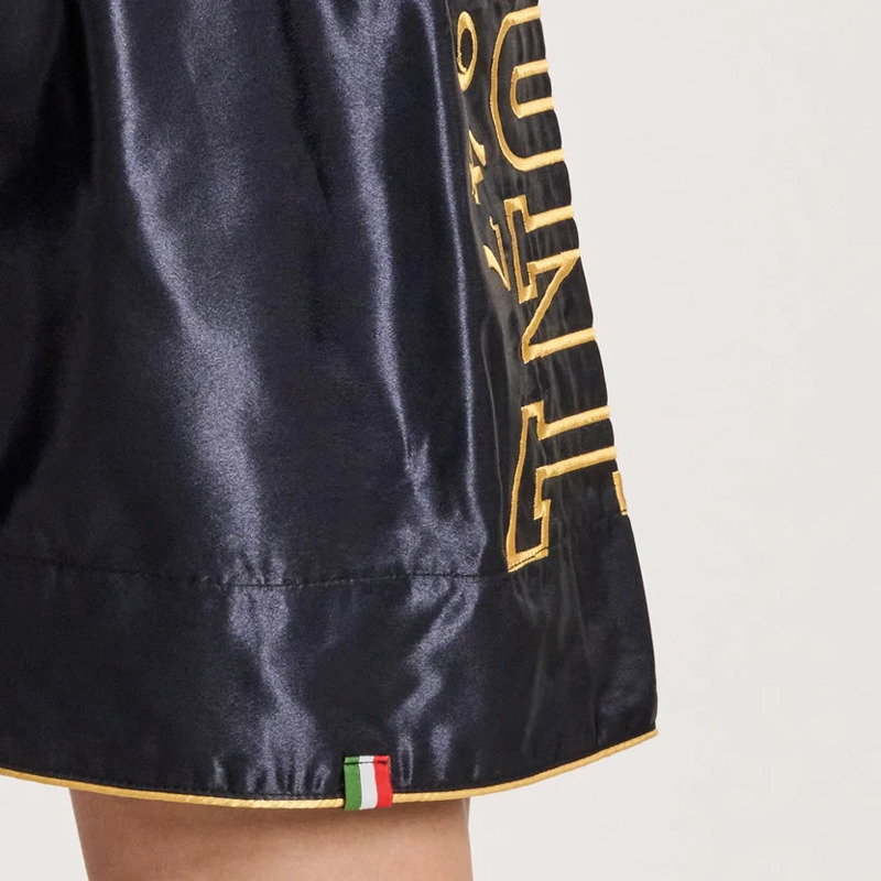 Leone DNA PREMIUM BOXING SHORTS - blue